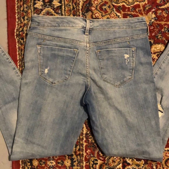 Mossimo denim mid-rise skinny jeans - Picture 3 of 4